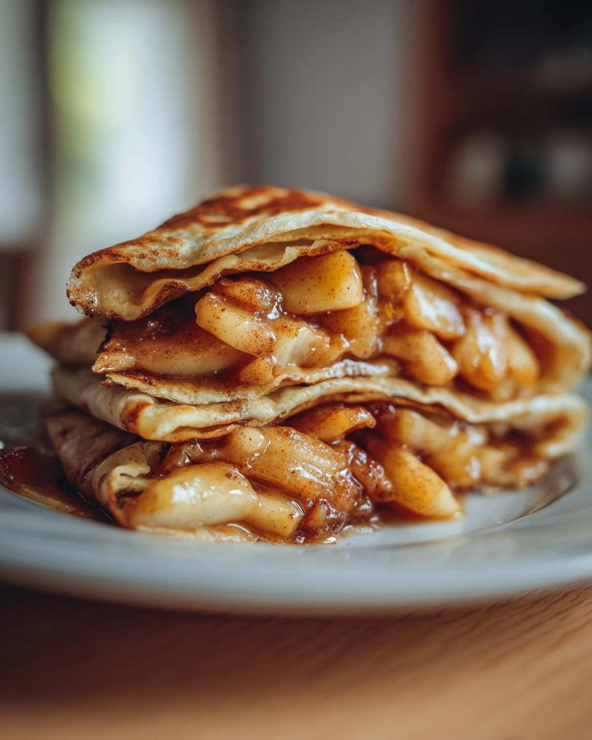 Apple Cinnamon Crepes - detail 1