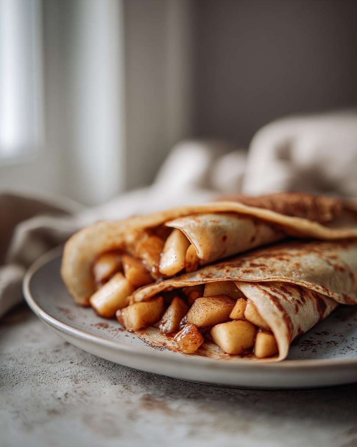 Apple Cinnamon Crepes - detail 4