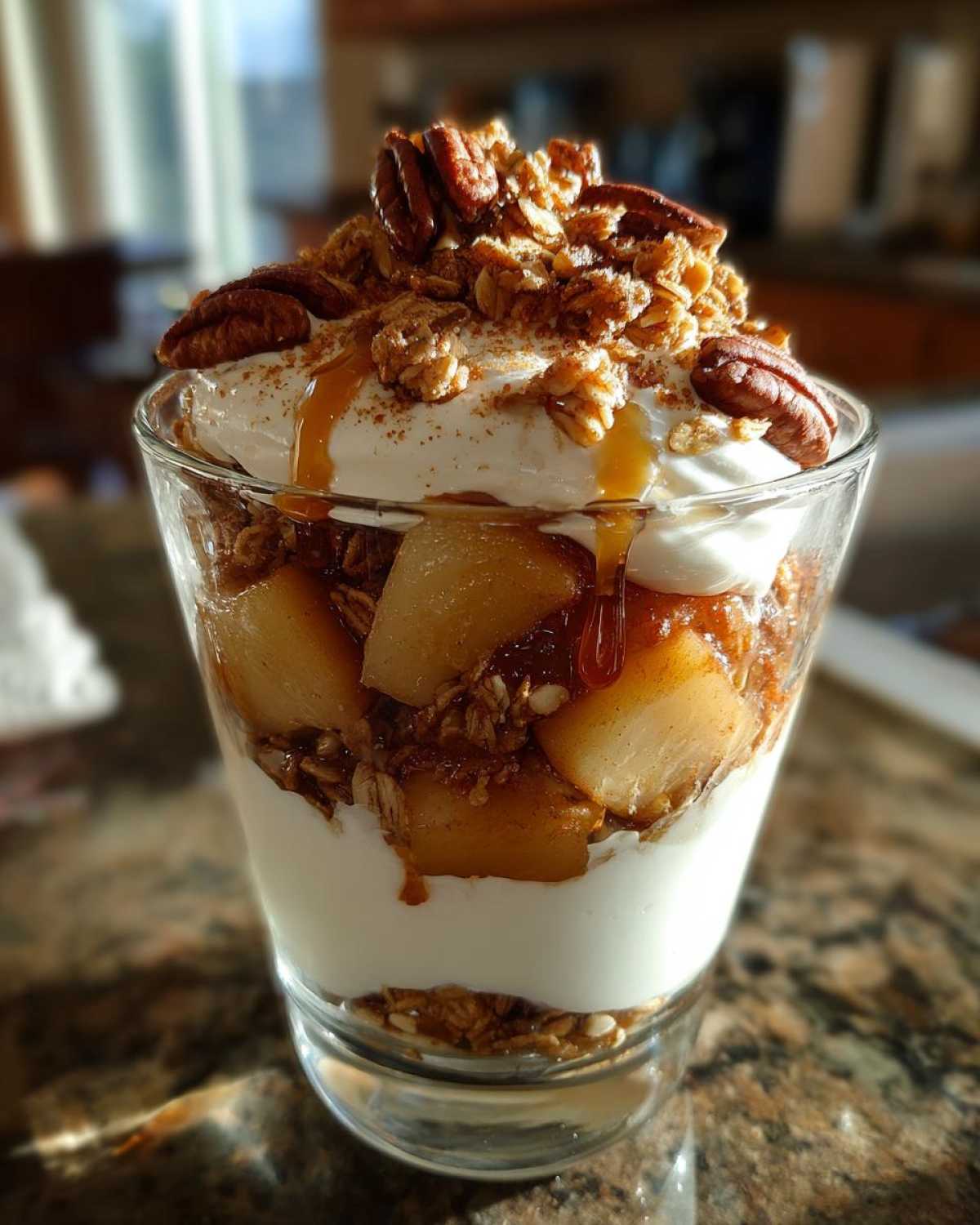 Apple Pie Yogurt Parfaits - detail 1