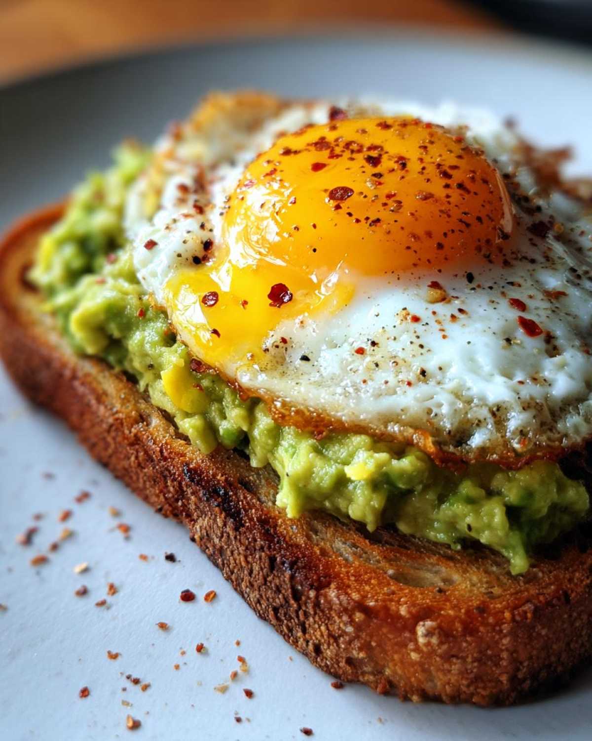 Avocado Toast with Egg - detail 1