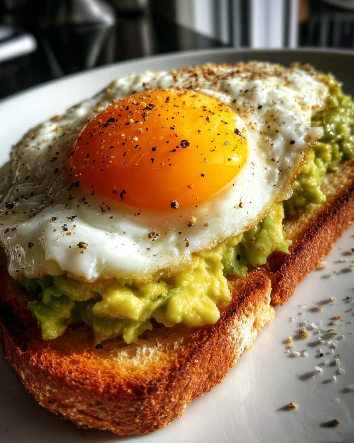 Avocado Toast with Egg - detail 2