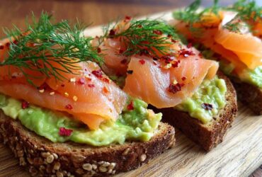 Avocado Toast with Smoked Salmon