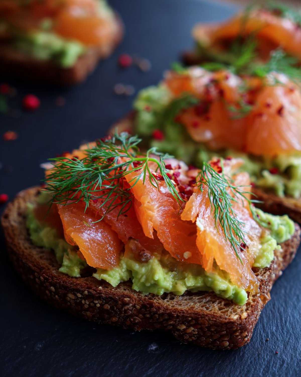 Avocado Toast with Smoked Salmon - detail 4