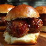 BBQ Meatball Sliders