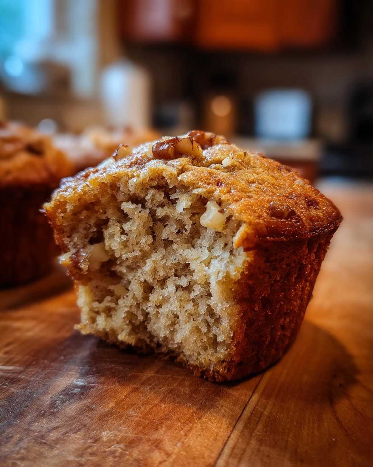 Banana Nut Muffins - detail 2