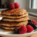 Banana Oat Pancakes