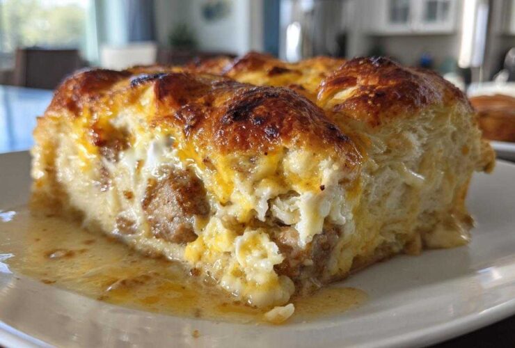 Biscuits and Gravy Casserole