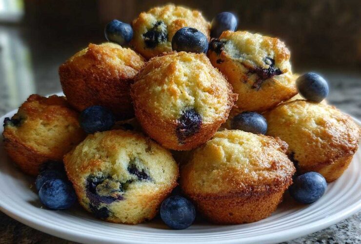 Blueberry Pancake Bites