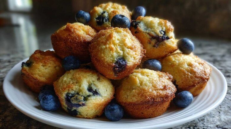 Blueberry Pancake Bites