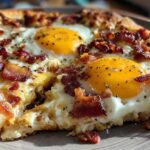 Breakfast Pizza with Bacon & Egg