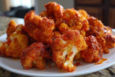 Buffalo Cauliflower Bites
