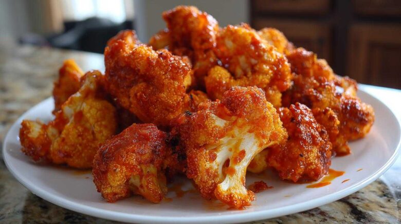 Buffalo Cauliflower Bites