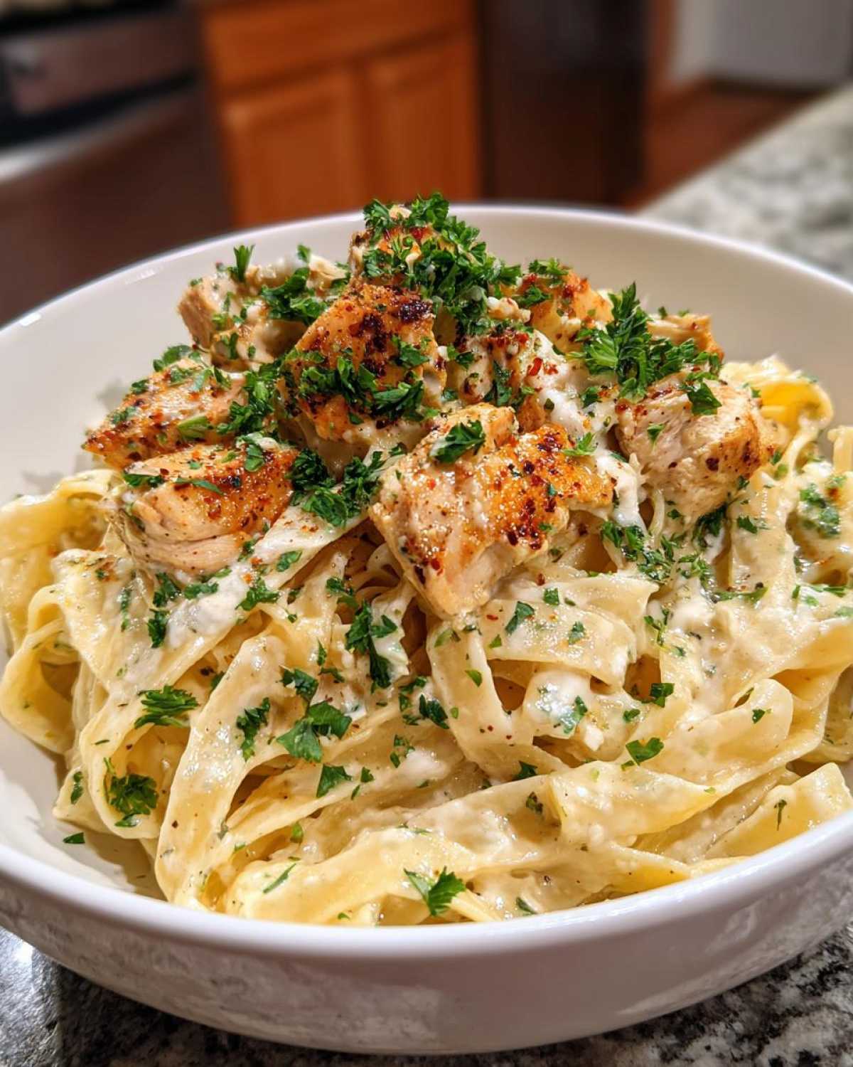 Cajun Chicken Alfredo - detail 2
