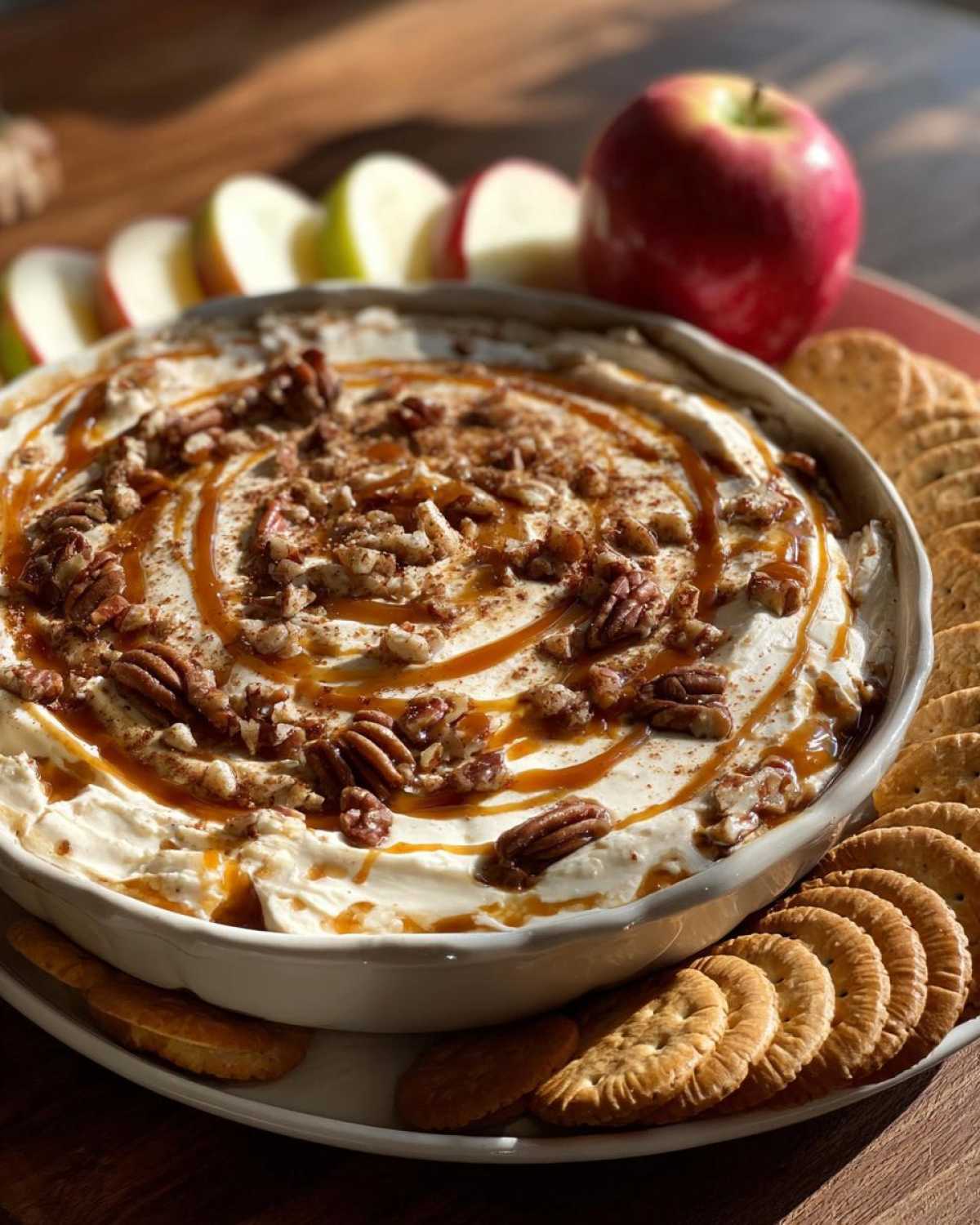 Caramel Apple Cheesecake Dip - detail 1