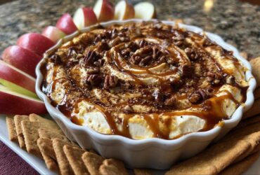 Caramel Apple Cheesecake Dip