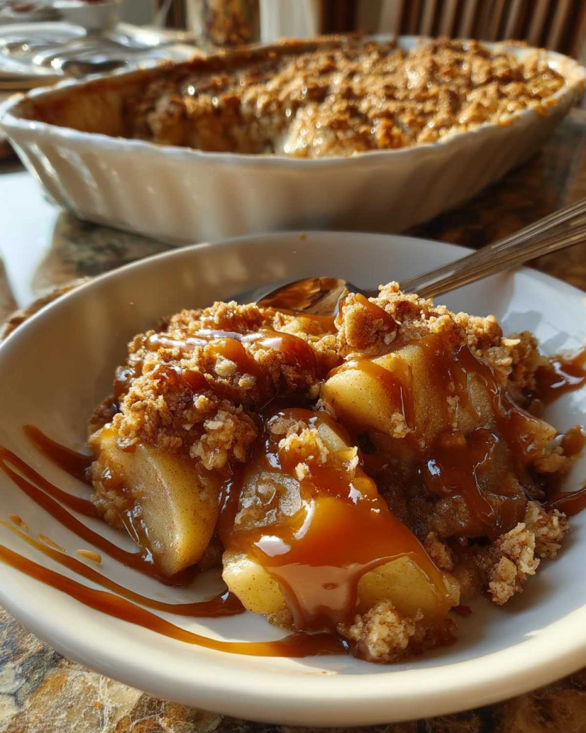 Caramel Apple Crisp - detail 1