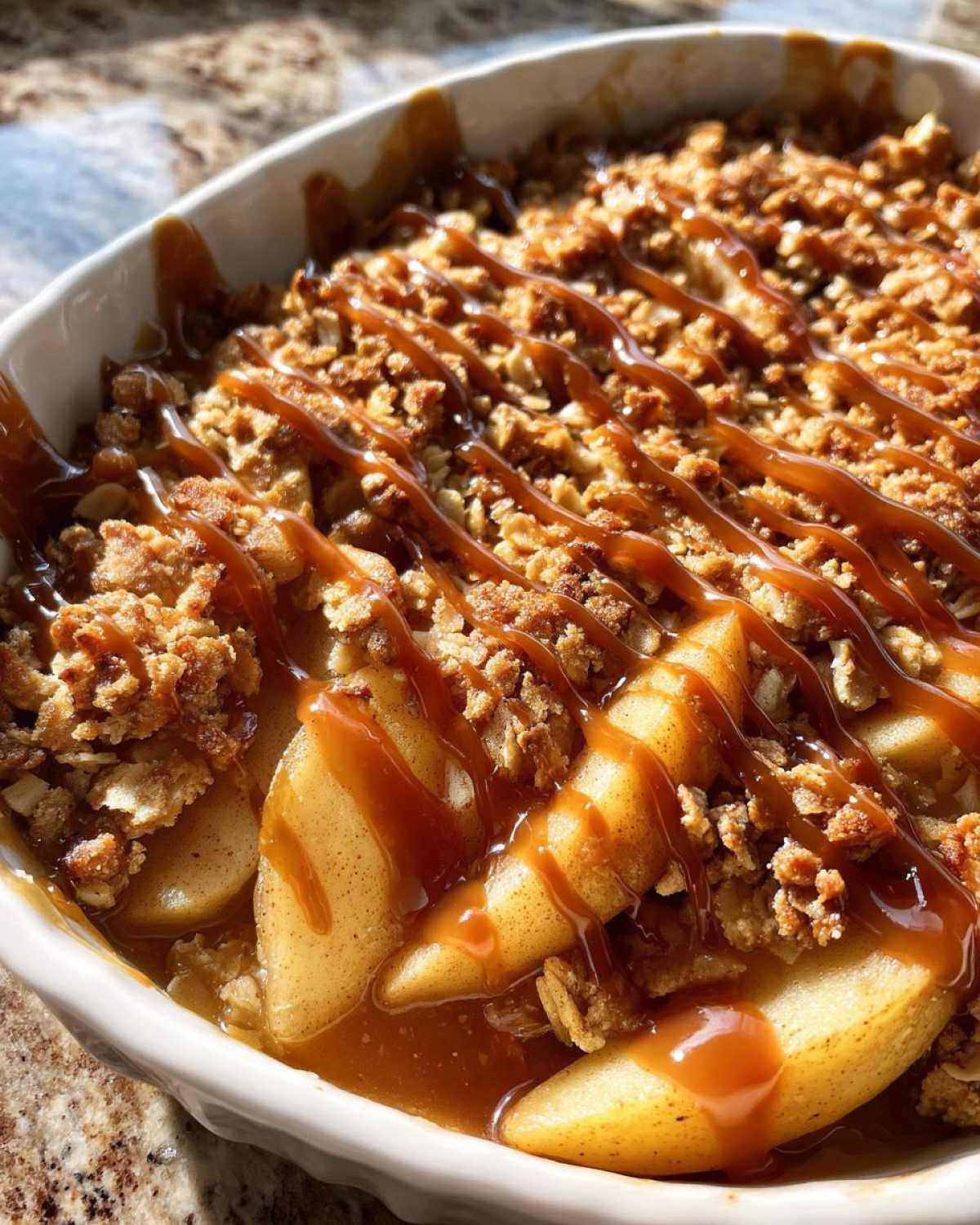 Caramel Apple Crisp - detail 2