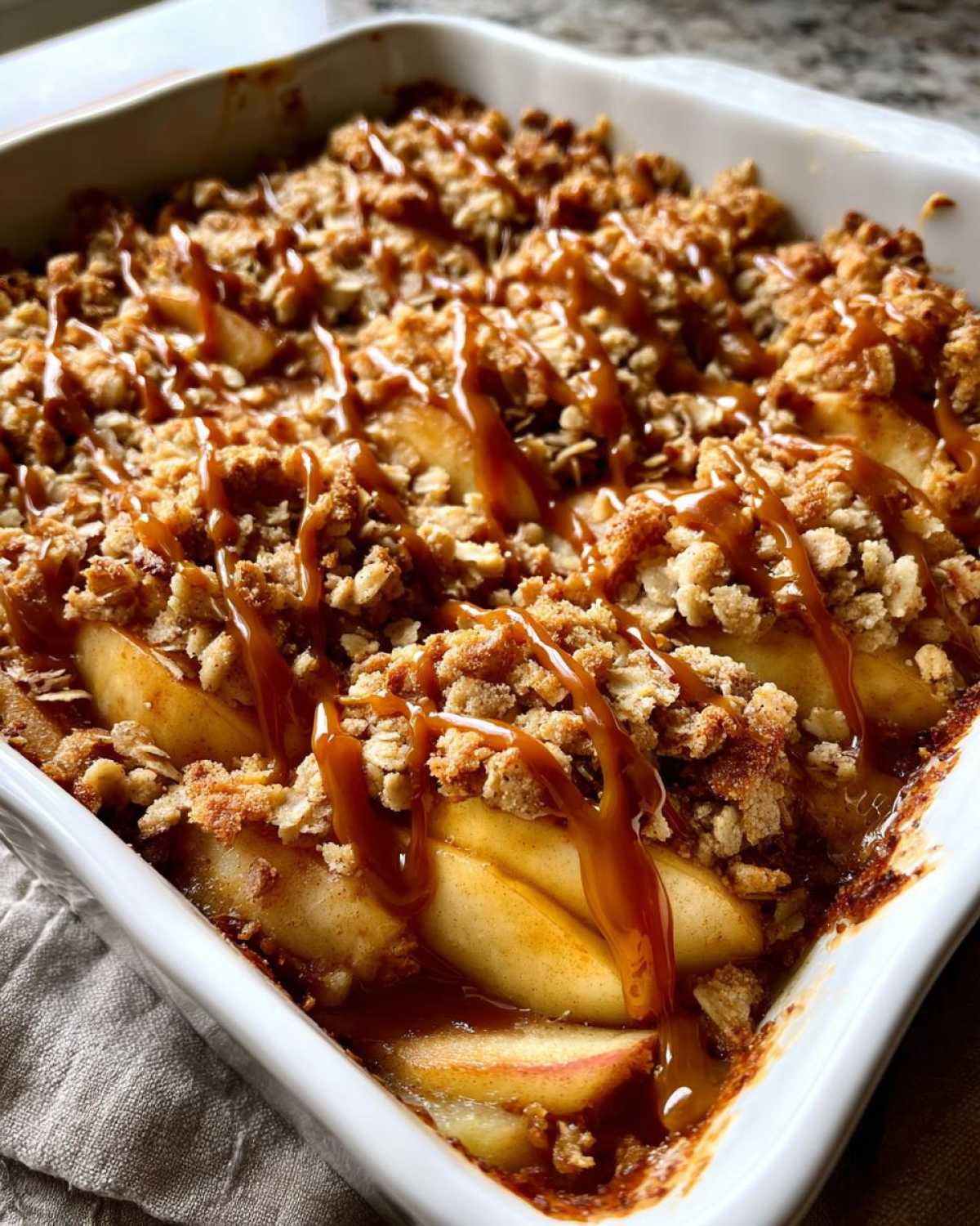 Caramel Apple Crisp - detail 3