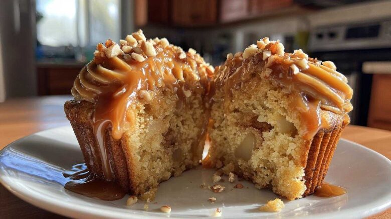Caramel Apple Cupcakes