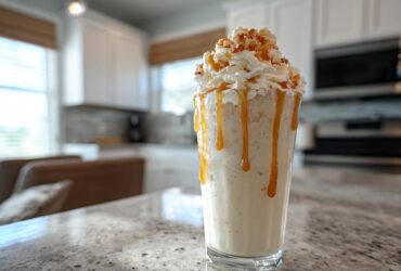Caramel Apple Milkshake