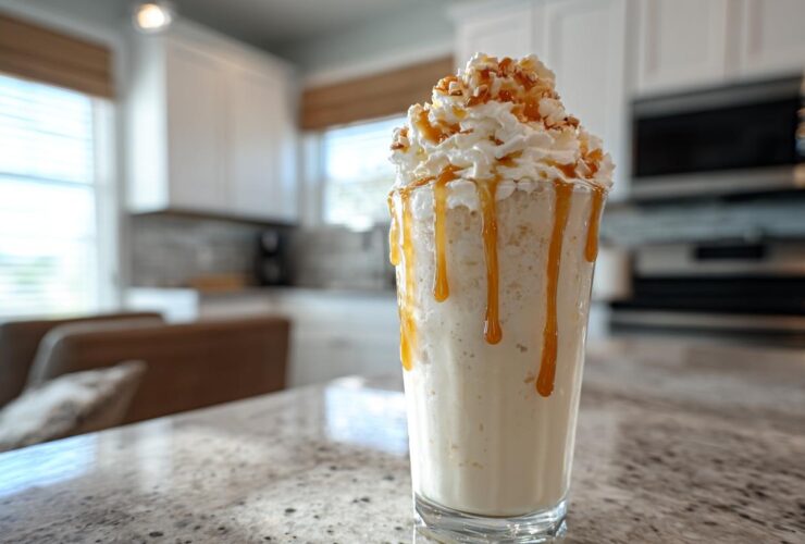 Caramel Apple Milkshake