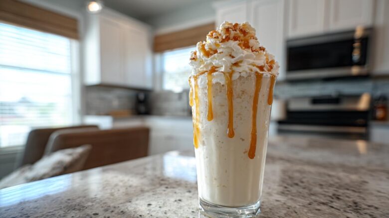 Caramel Apple Milkshake