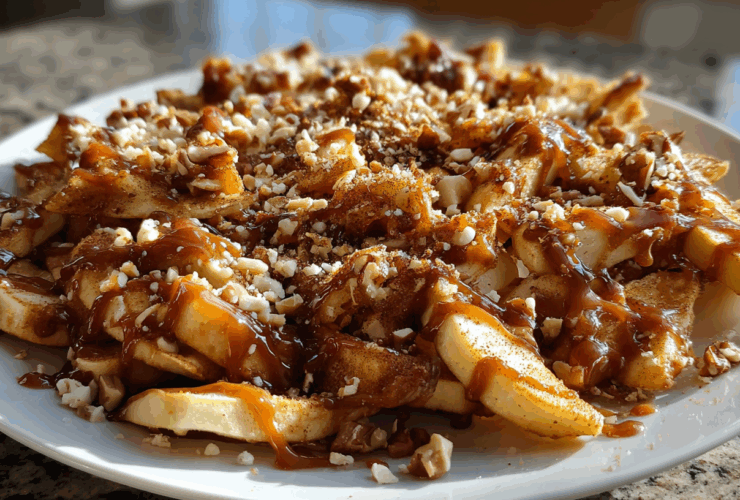 Caramel Apple Nachos