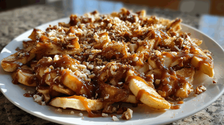 Caramel Apple Nachos