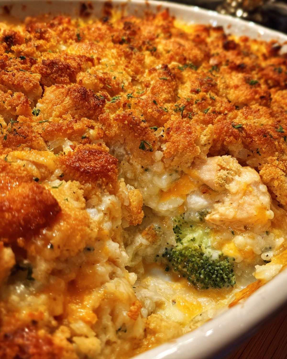 Cheesy Chicken Broccoli Rice Casserole - detail 1