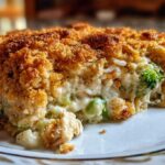 Cheesy Chicken Broccoli Rice Casserole