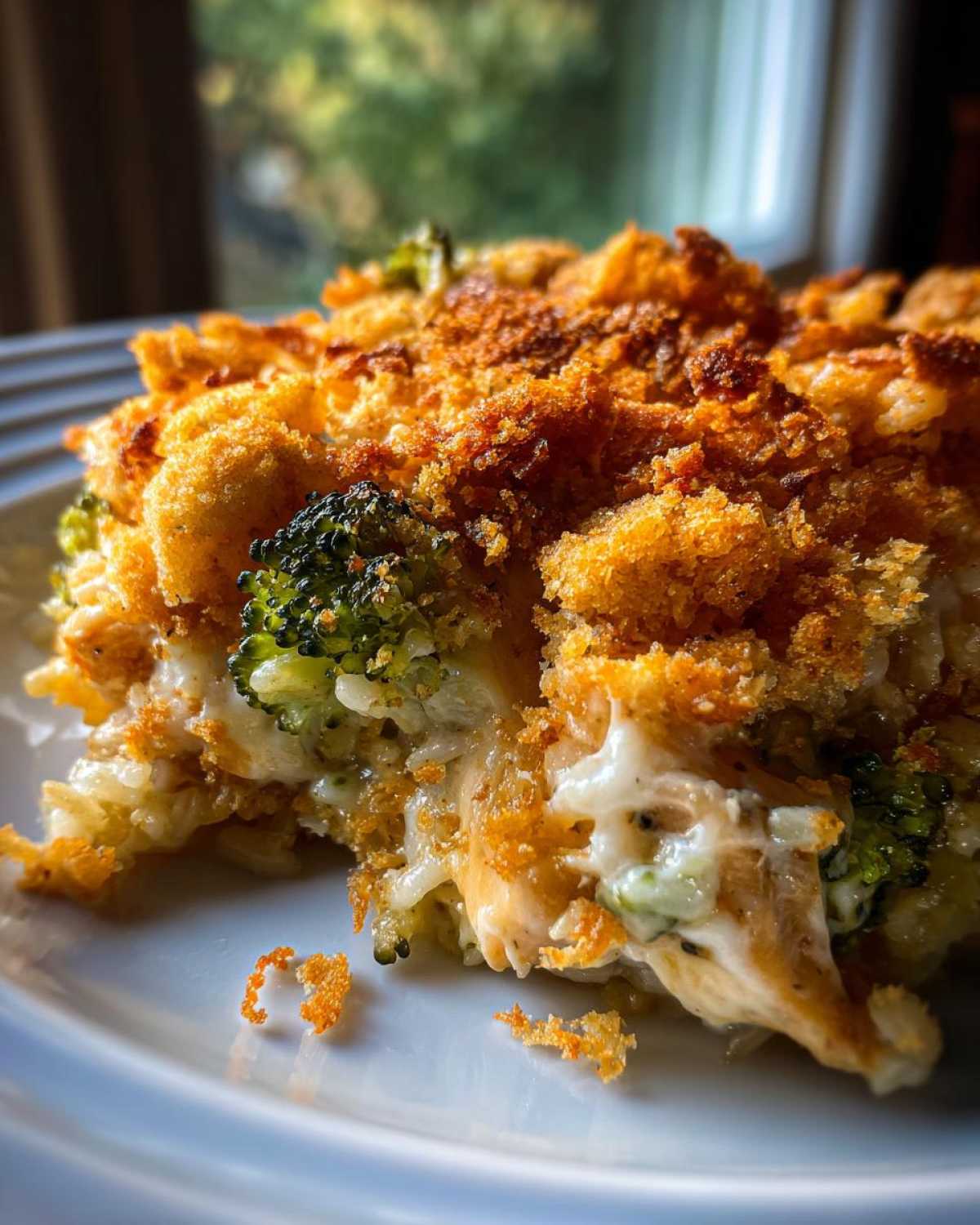 Cheesy Chicken Broccoli Rice Casserole - detail 4
