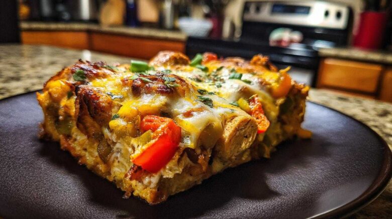 Chicken Fajita Casserole