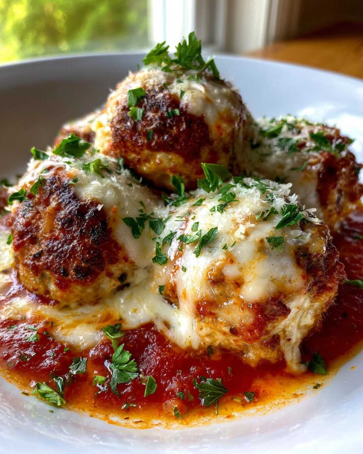 Chicken Parmesan Meatballs - detail 1