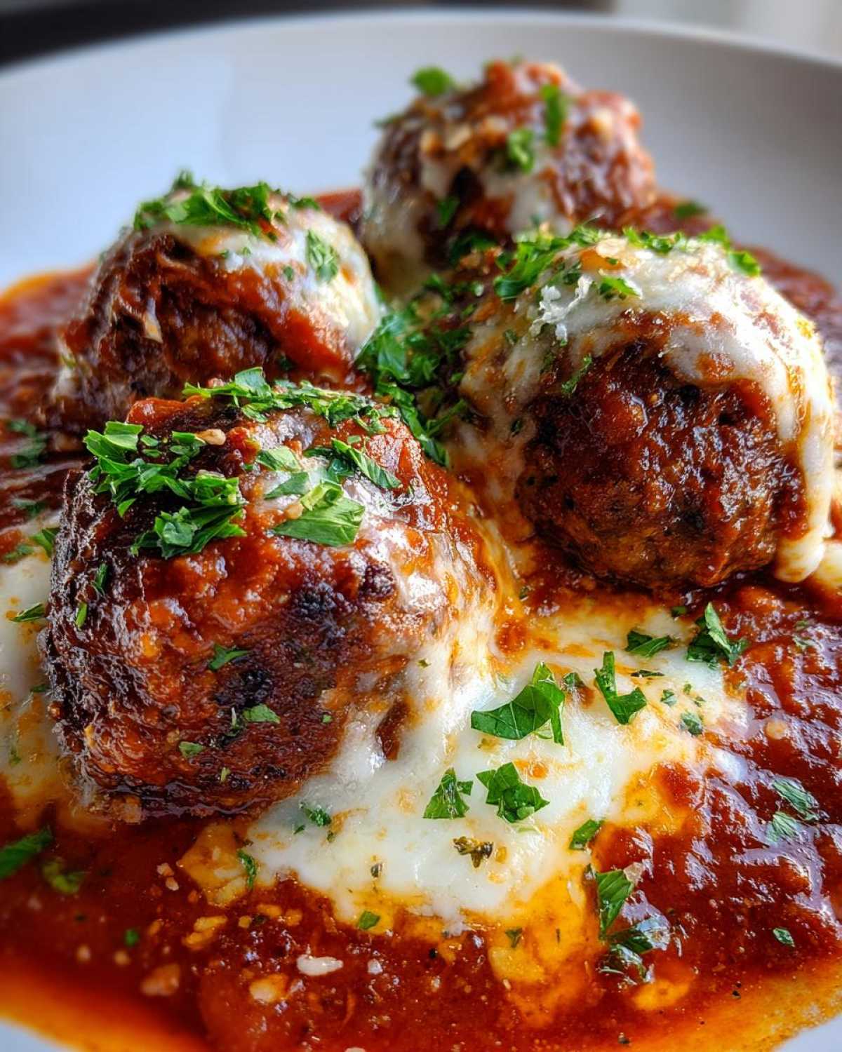 Chicken Parmesan Meatballs - detail 2