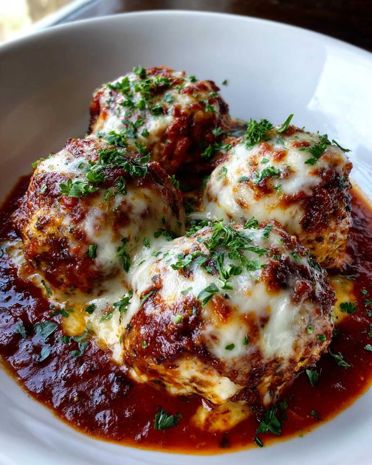 Chicken Parmesan Meatballs - detail 3