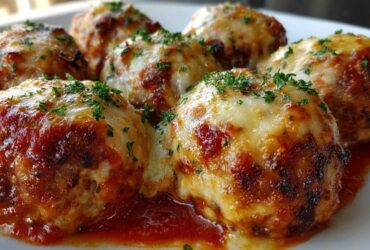 Chicken Parmesan Meatballs