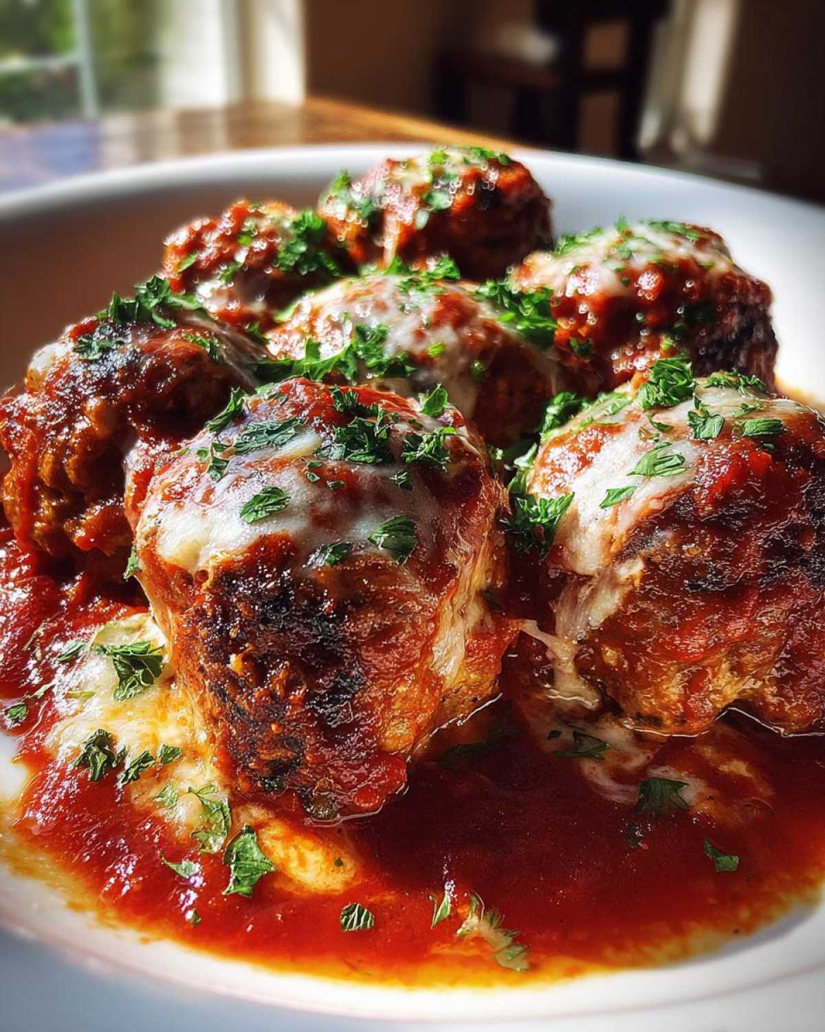 Chicken Parmesan Meatballs - detail 4
