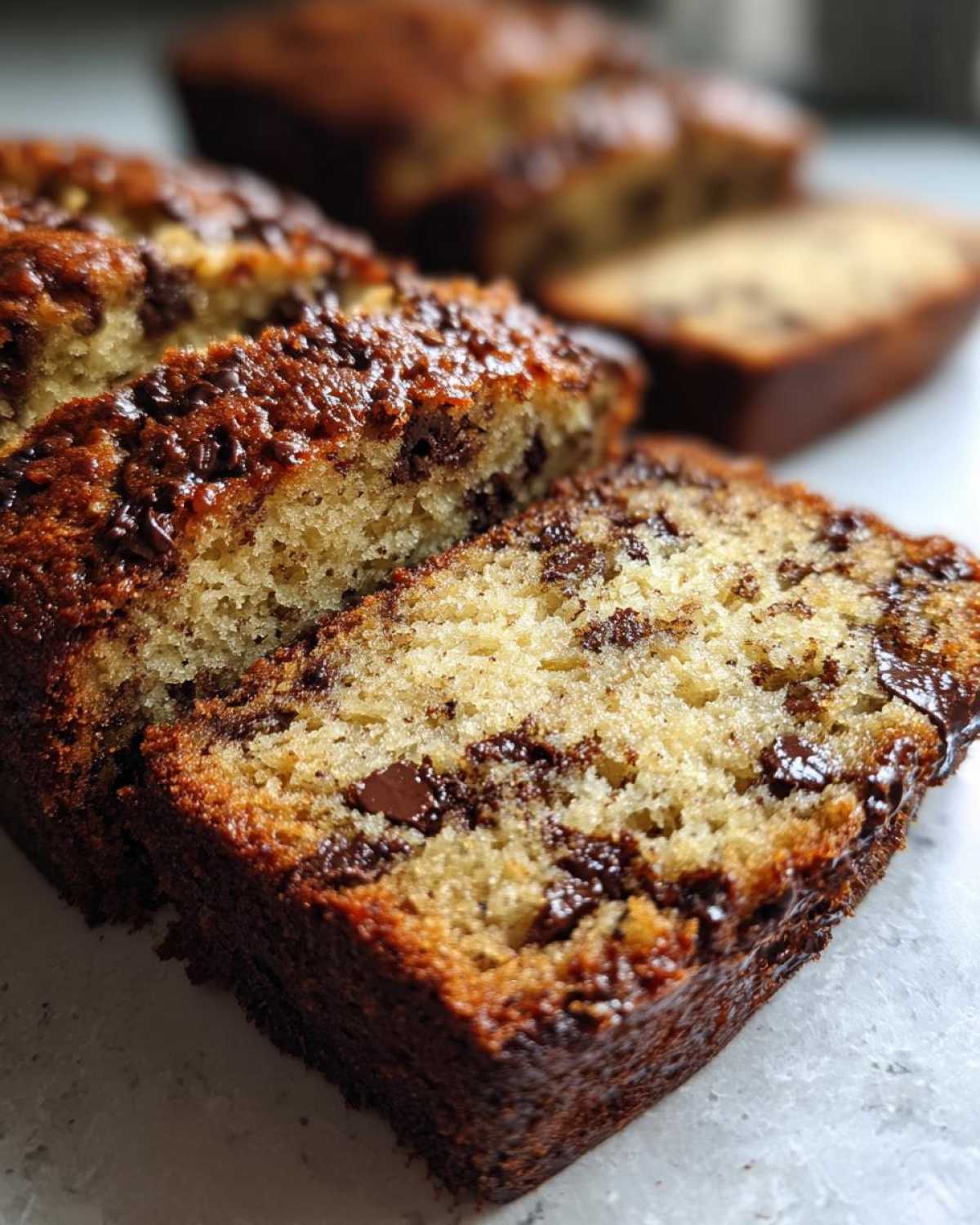 Chocolate Chip Banana Bread - detail 3