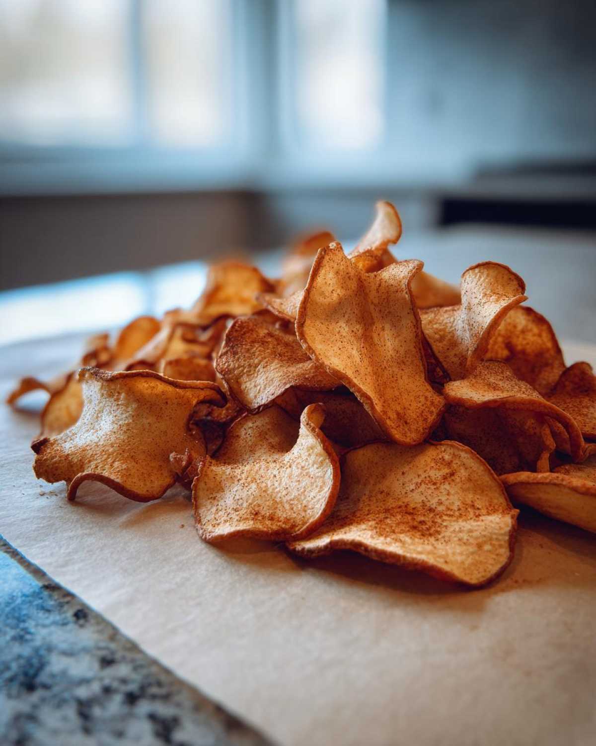 Cinnamon Apple Chips - detail 1