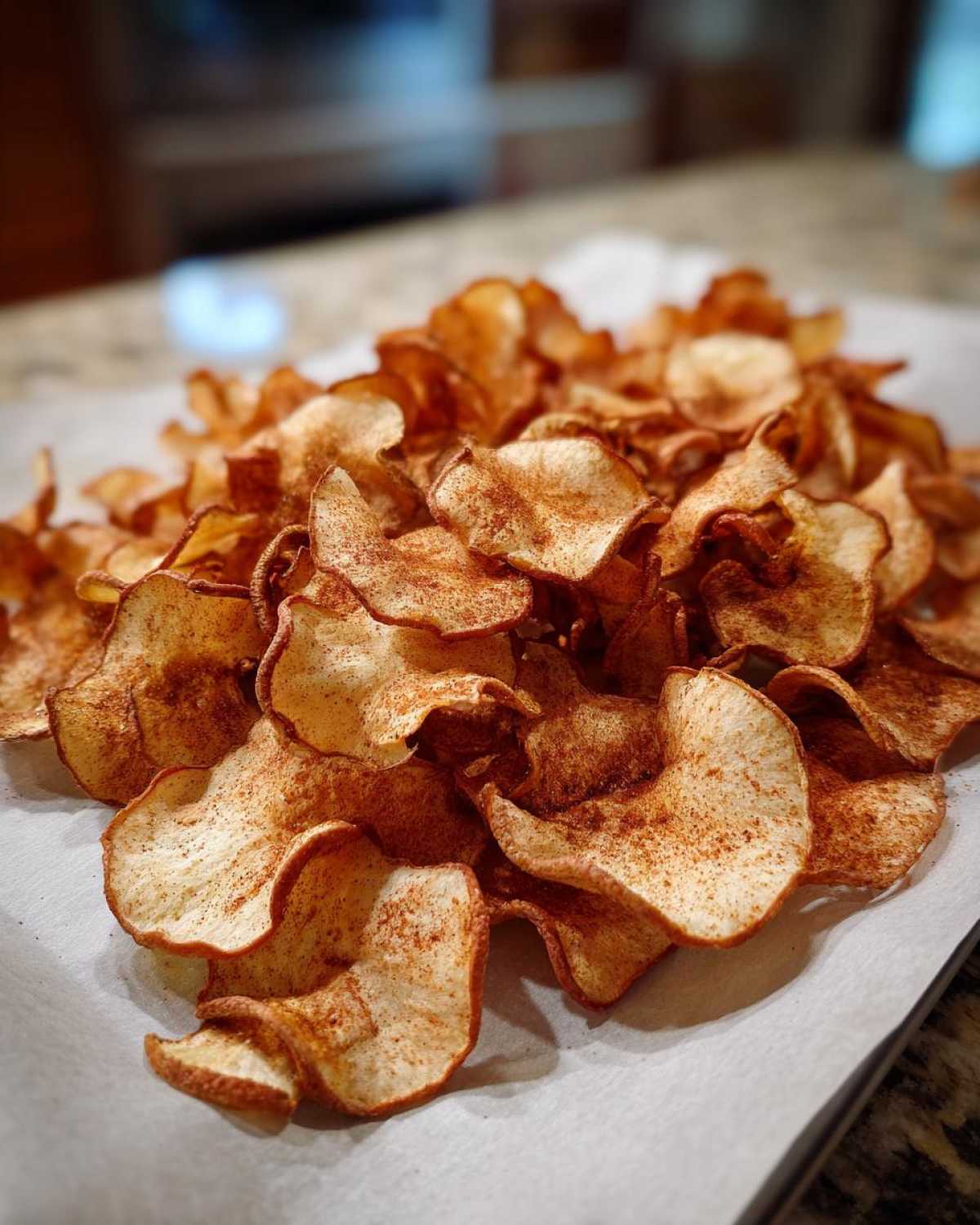Cinnamon Apple Chips - detail 3