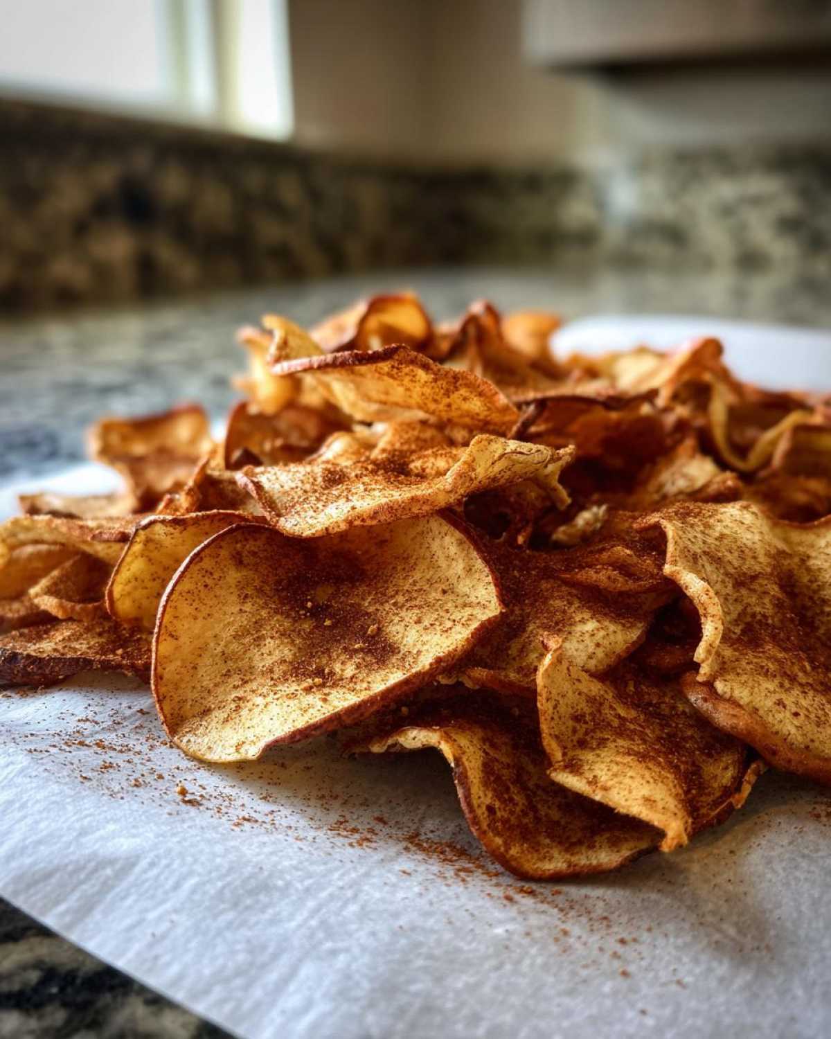 Cinnamon Apple Chips - detail 4