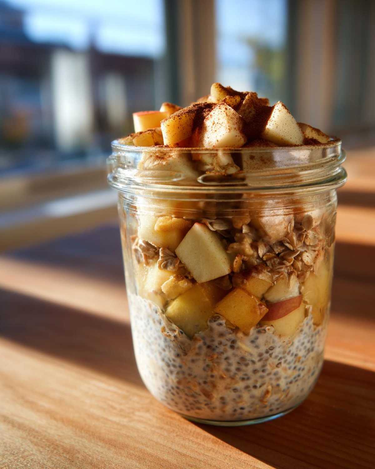 Cinnamon Apple Overnight Oats - detail 2