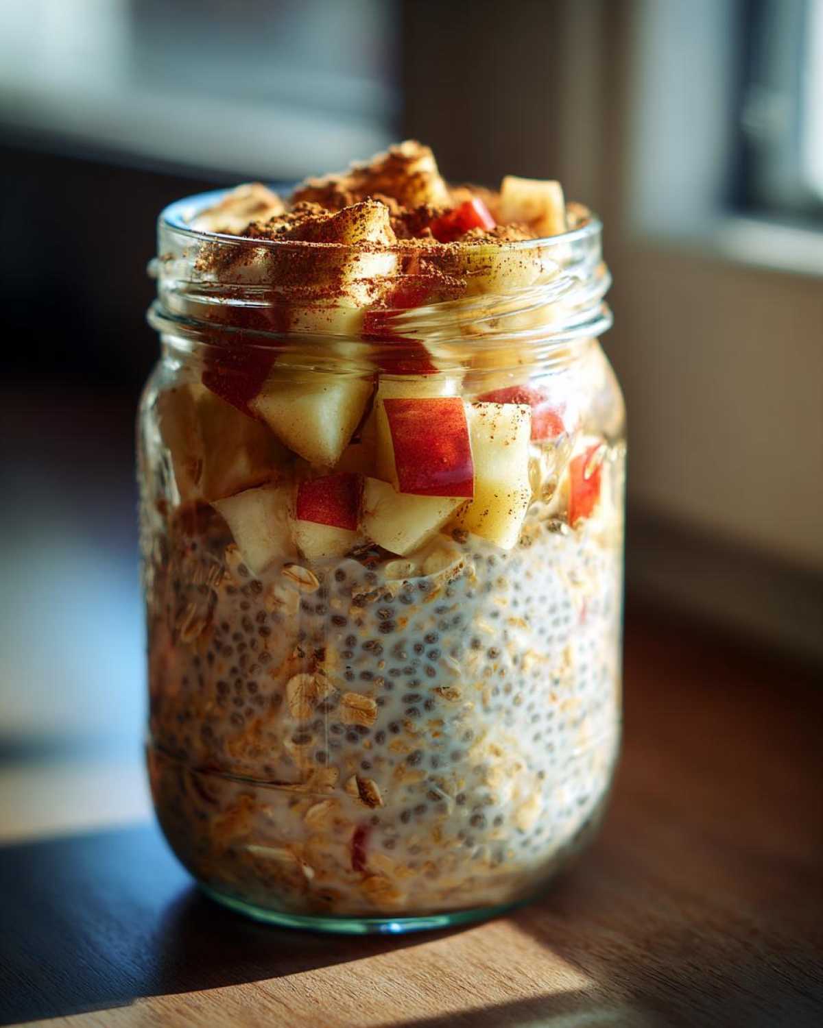 Cinnamon Apple Overnight Oats - detail 3