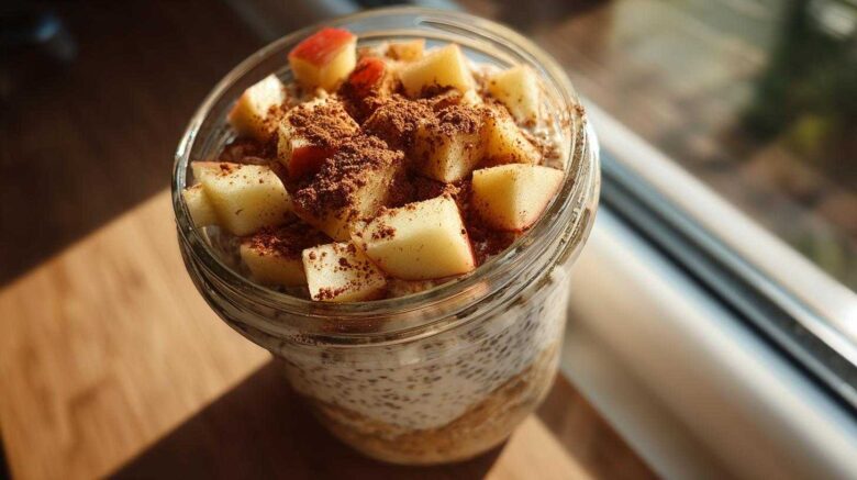 Cinnamon Apple Overnight Oats