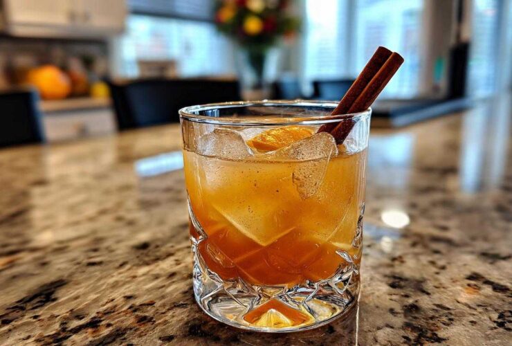 Cinnamon Maple Whiskey Sour