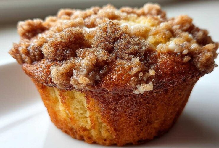 Cinnamon Streusel Coffee Cake Muffins