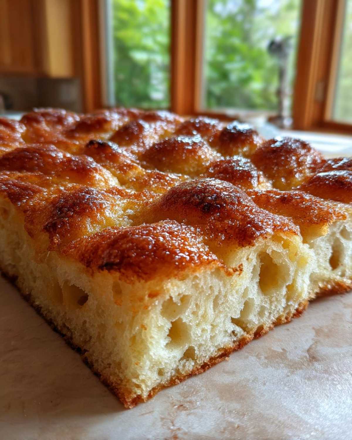 Cinnamon Sugar Focaccia - detail 3
