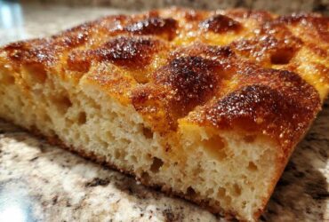 Cinnamon Sugar Focaccia