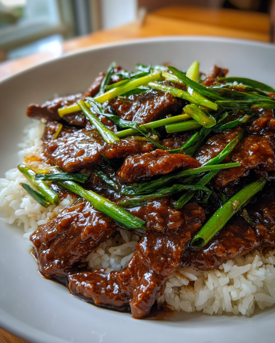 Copycat PF Chang’s Mongolian Beef - detail 1