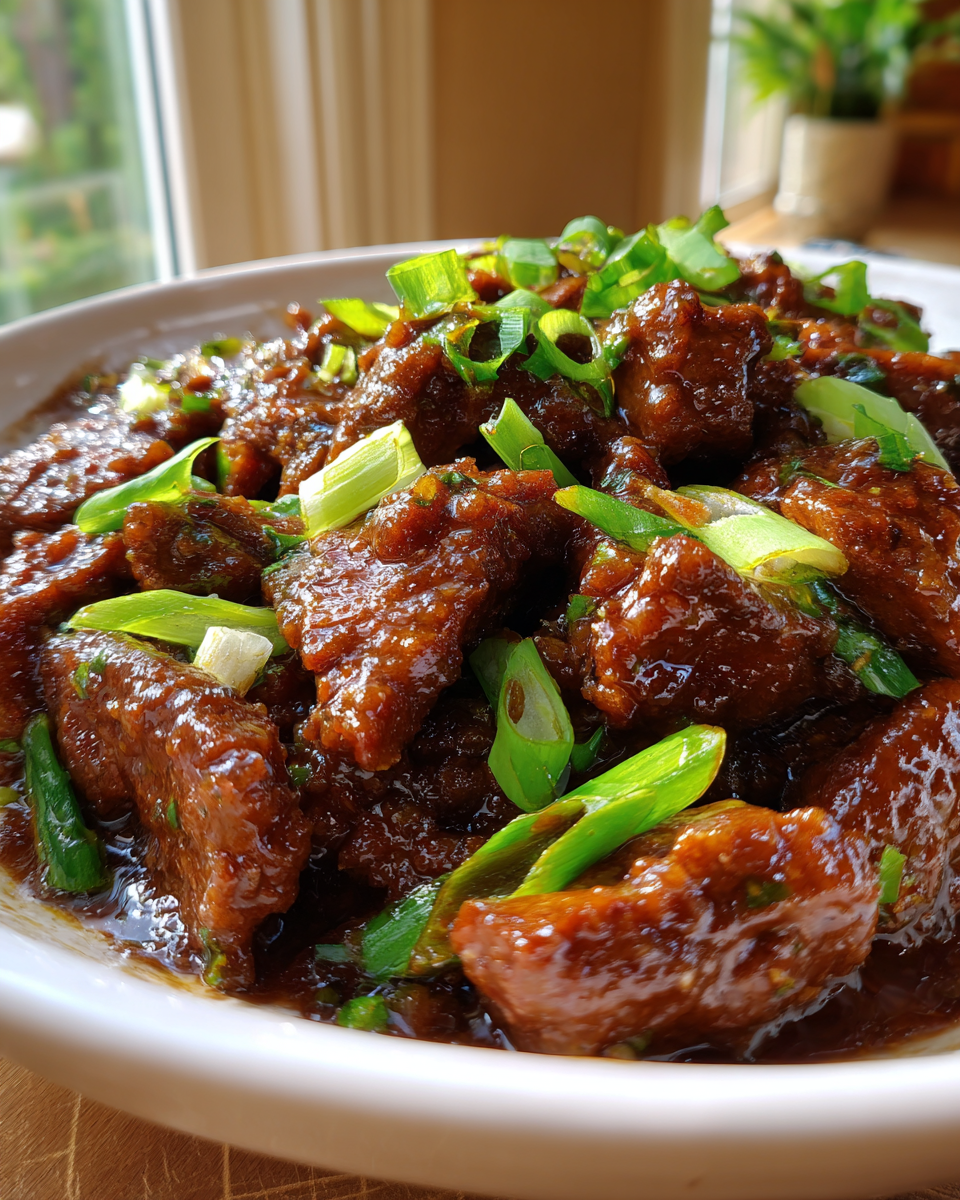Copycat PF Chang’s Mongolian Beef - detail 2